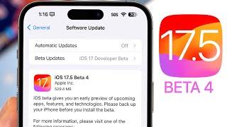 iOS 17.5 Beta 4 Released - What's New?