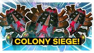 my COLONY SIEGE went CRAZY in Halo Wars 2!