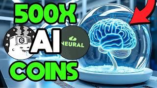 TOP 10 AI CRYPTO ALTCOINS TO 500X DURING 2025 BULL RUN (BEST AI AGENT PROJECT TO BUY NOW!)