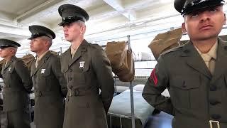 USMC Recruit Training Final Inspection - Fox Company - MCRD San Diego - Marine Corps Boot Camp