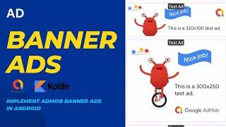 Implement Admob Banners Ads In android | All Size Banner ads Implement