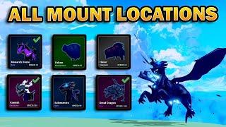 ALL Wild Mount Spawn Locations & Current Mounts in Arise Crossover [BETA]