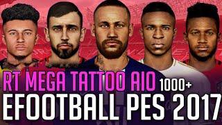 How to Download & Install On PC-PES 2017 RT Mega Tattoo Pack AIO 2020