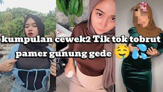 kumpulan cewek2 Tik tok tobrut pamer gunung gede full crot