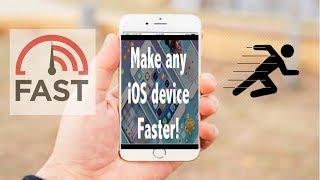 How to make IOS 11 faster | removing animations |super lit