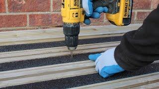 How to install Anti-Slip Decking Strips - Safe Tread