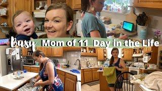 BUSY Mom of 11 Day in the Life || Large Family Vlog