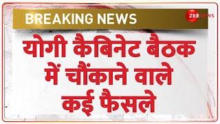 Breaking News: योगी कैबिनेट बैठक में चौंकाने वाले कई फैसले | Yogi Cabinet Meeting | UP | Hindi News