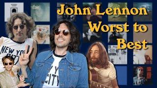 Every John Lennon Album Ranked Worst to Best