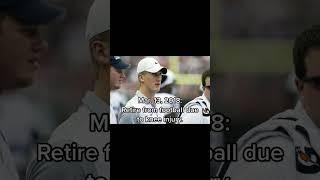 Adam Breneman's Story #shorts  #cfb #broadcasting