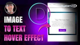 Divi Theme Image With Icon To Text On Hover 