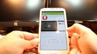 Opera mini web Browser for Android phone