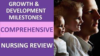 Growth & Development Milestones and Stages: COMPREHENSIVE Pediatric Nursing NCLEX Review