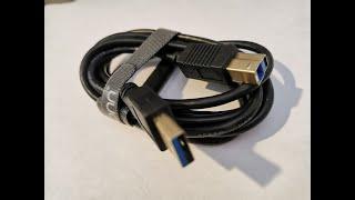 Onn USB 3 0  Male to B Male  cable 6 ft