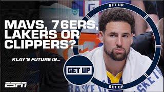 Brian Windhorst REVEALS Klay Thompson is in talks with Lakers, Clippers, Mavs & 76ers! | Get Up