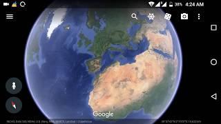 Google Earth live satellite map New updates