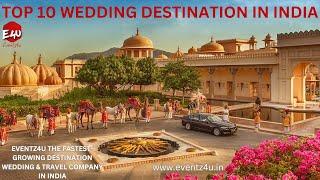 Top 10 wedding destination in india | Budget Destination Wedding | Eventz4u | wedding