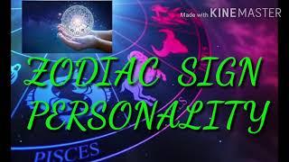 ZODIAC SIGN PERSONALITY