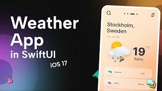Let's Build Weather App using SwiftUI | iOS 17 | 1/2