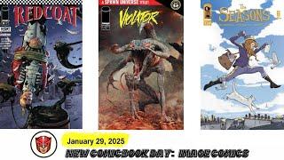 UPCOMING NEW COMIC BOOKS FROM IMAGE COMICS arriving on January 29, 2025.