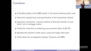 Monetary Economics Program Meeting