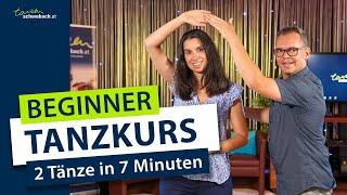 Anfänger Tanzkurs: 2 Tänze in 7 Minunten - Tanzschule Schwebach - danceflix.at