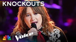 Ruby Leigh Is Spectacular Performing "Blue" by LeAnn Rimes | The Voice Knockouts | NBC