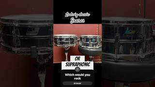 Check this!!  Can Ludwig’s beginner snare hold up against its greatest???