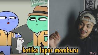 NGAKAK!!!! REACTION ANIMASI VERNALTA MEMBURU!! EPISODE 1