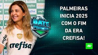 Palmeiras inicia 2025 com NOVIDADE no patrocinador! Fla pode perder Wesley e F. Bruno | BATE-PRONTO