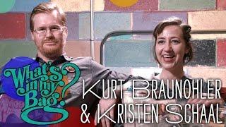 Kristen Schaal and Kurt Braunohler - What's in My Bag?