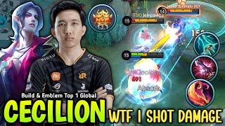 THANK YOU RRQ LEMON FOR CECILION NEW 1 SHOT BUILD FOR MID LANE  - BUILD TOP 1 GLOBAL CECILION