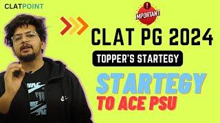 CLAT LLM 2024: How to prepare for CLAT PG-Best Strategy,Syllabus,New Exam Pattern,Books [CLAT POINT]