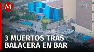 En Querétaro, una balacera deja a tres personas sin vida en un bar en remodelación