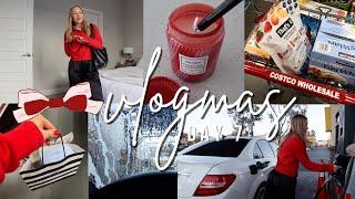 Errands vlog  gym, car wash, costco and sephora haul! VLOGMAS DAY 7