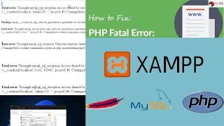 How to fix Fatal Error in PHP | Projectworlds