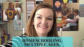 How to Homeschool Multiple Ages || Large Family Mom's Tips for Homeschooling Multiple Ages