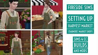 Setting up farmers' market [Sims 4]