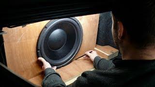 10 day SQ Install - Part 2: 15" IB Trunk Baffle with Adire Audio Tempest