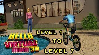 Hello Virtual Mom 3D Gameplay - Android Gameplay - Level 1 To Level 7