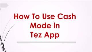 How To Use Cash Mode in Google Tez App | Tez Pay people nearby with Cash Mode