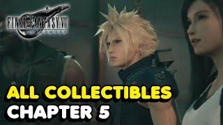 FF7: Remake - Chapter 5 All Collectibles In Final Fantasy 7 Remake