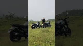 Royal Enfield Hunter 350 vs TVS Ronin 225 Exhaust Sound | BikeWale #Shorts #shortsvideo #shortvideo