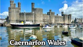 CAERNARFON CASTLE AND TOWN NORTH WALES-WALKING TOUR