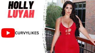 HOLLY LUYAH  | Beautiful American Plus Size Model | Biography | Age