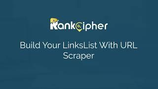 Build Your Links List With URL Scraper Module