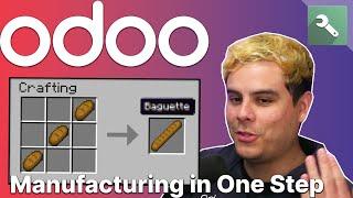 Manufacturing in One Step | Odoo MRP