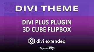 Divi Theme Divi Plus Plugin 3D Cube Flipbox 