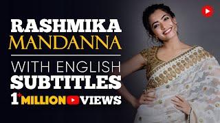 ENGLISH SPEECH | RASHMIKA MANDANNA: Dream BIG! (English Subtitles)