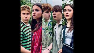 The Hike: Landon Gordon, Madeleine McGraw, Luke Busey, Aidan McGraw, London McDonough